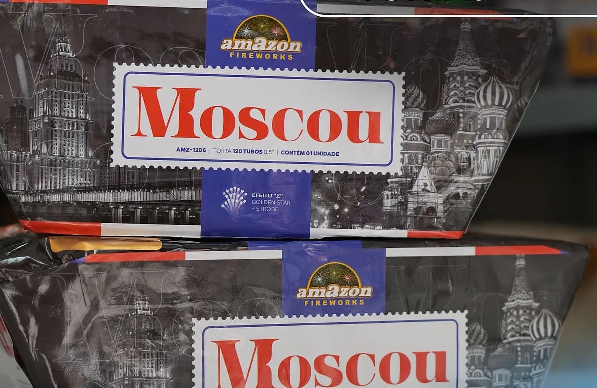 Torta Moscou — Amazon Fireworks