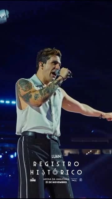 Luan Santana no palco — foto de divulgação (Fábrica de Eventos) 3